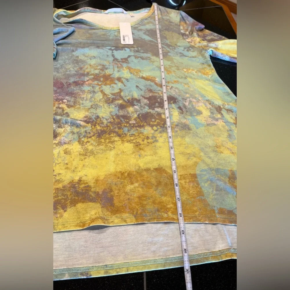 soft surroundings Tunic Pia Heavenly Soft Purple SZ. LG. NWT - Picture 15 of 16